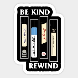 BE KIND REWIND - ROLLINS YEARS Sticker